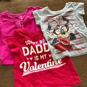 3 Short-Sleeved 12M Shirts